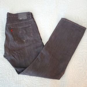 Levis Men's black 569 34 x 34